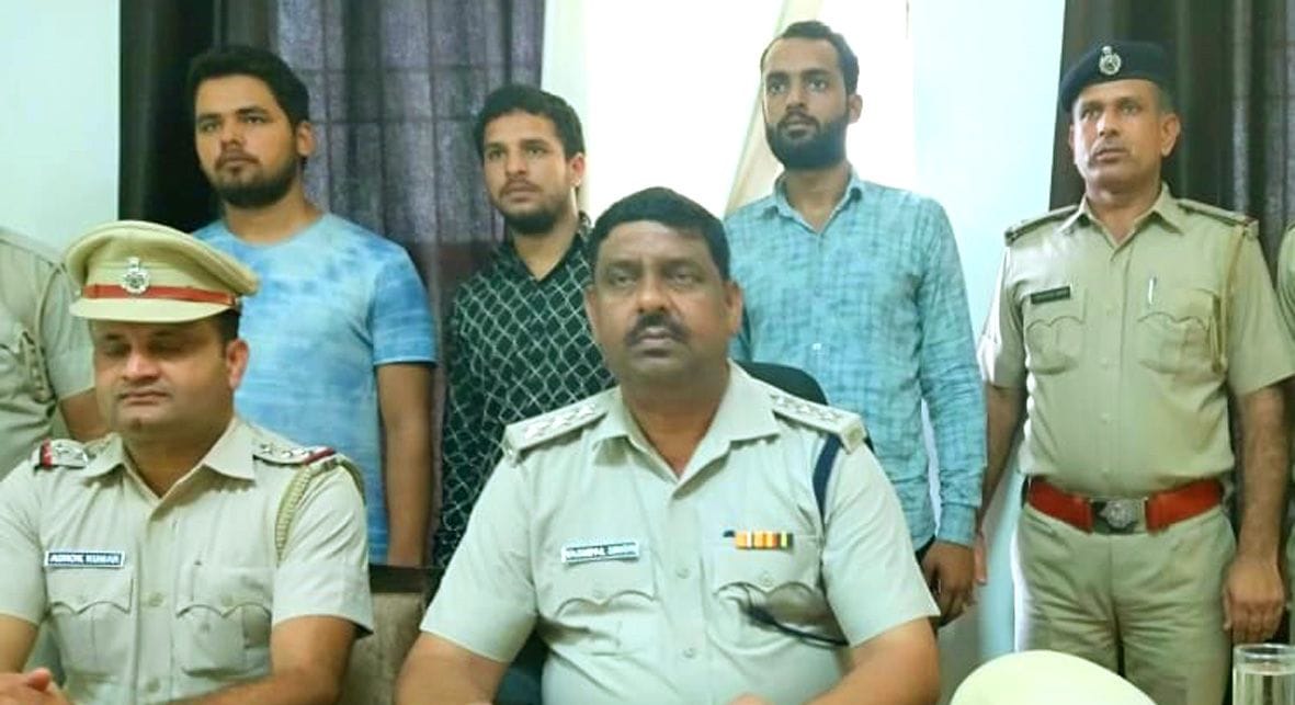 Three accused of murder caught