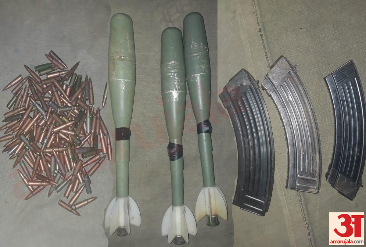 Hideout busted at Khantpora Lolab kupwara kashmir area of North Kashmir 28rr and SOG lolab on Job