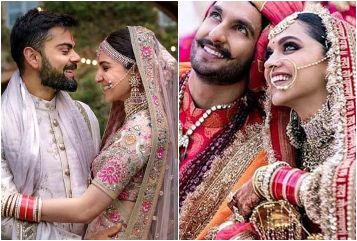 bollywood celebrities who Married their celebrity friends virat Anushka Ranveer Deepika kareena saif