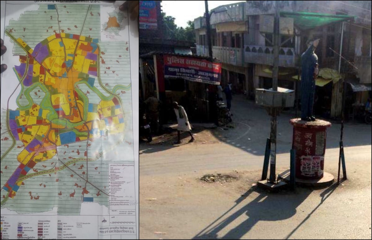 Mahayojna convert market to farming field in azamgarh