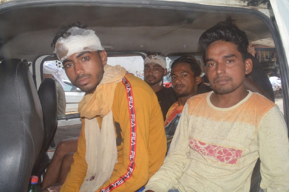 Nine people injured in between conflict of two side at Baghpat city
