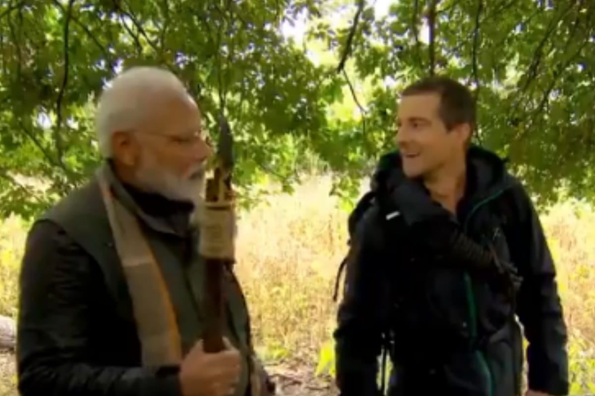 Bear grylls had shot Man Versus Wild with PM Narendra Modi in this district of UP