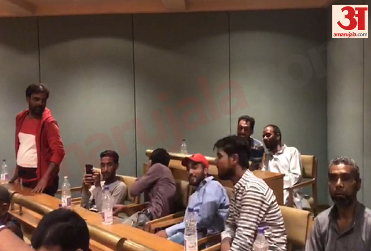 national anthem disrespected by kashmiri people bjp membership drive program presence of ram madhav