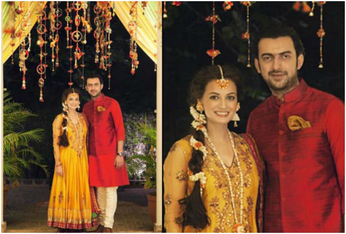 Dia Mirza birthday special separated with husband Sahil Sangha wedding album