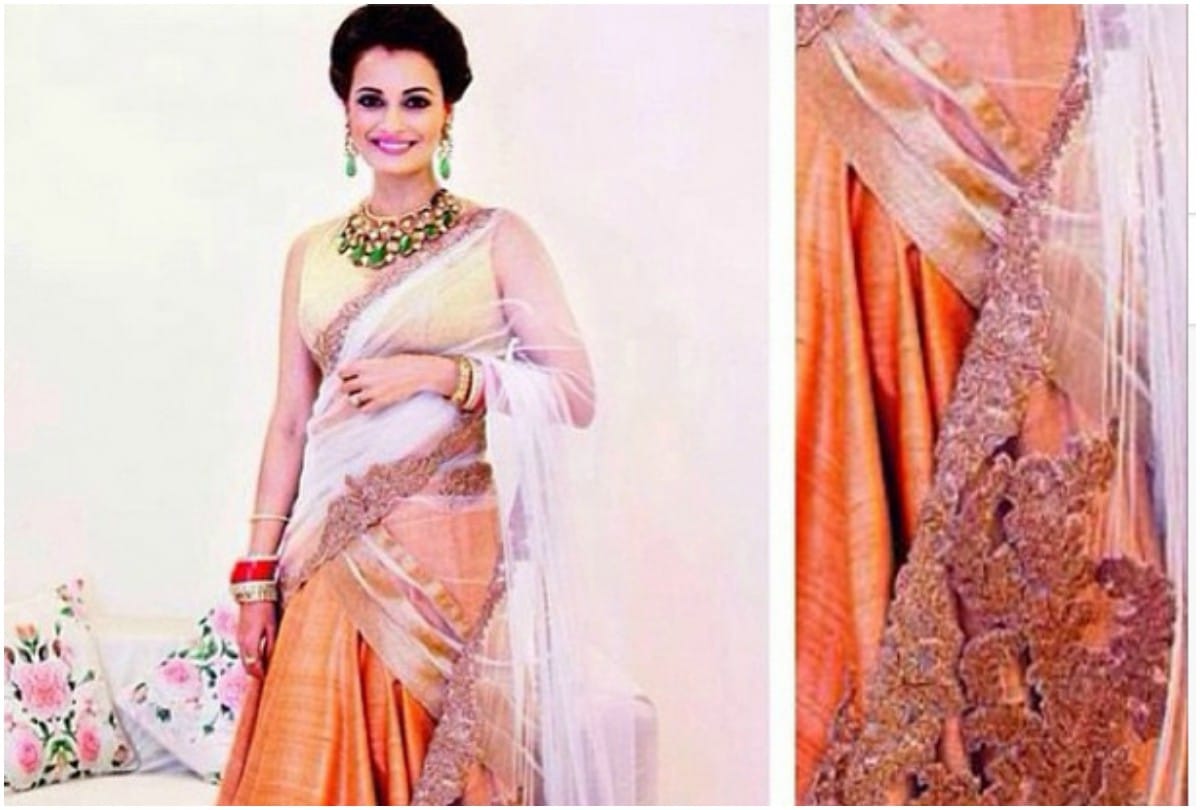 Dia mirza share unseen photo from her wedding her smile will melt your heart
