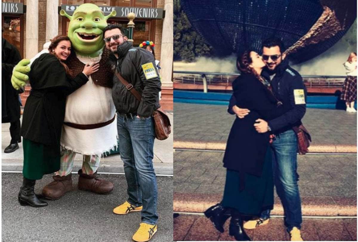 dia mirza and sahil sangha enjoyed japan trip before 5 months of separation