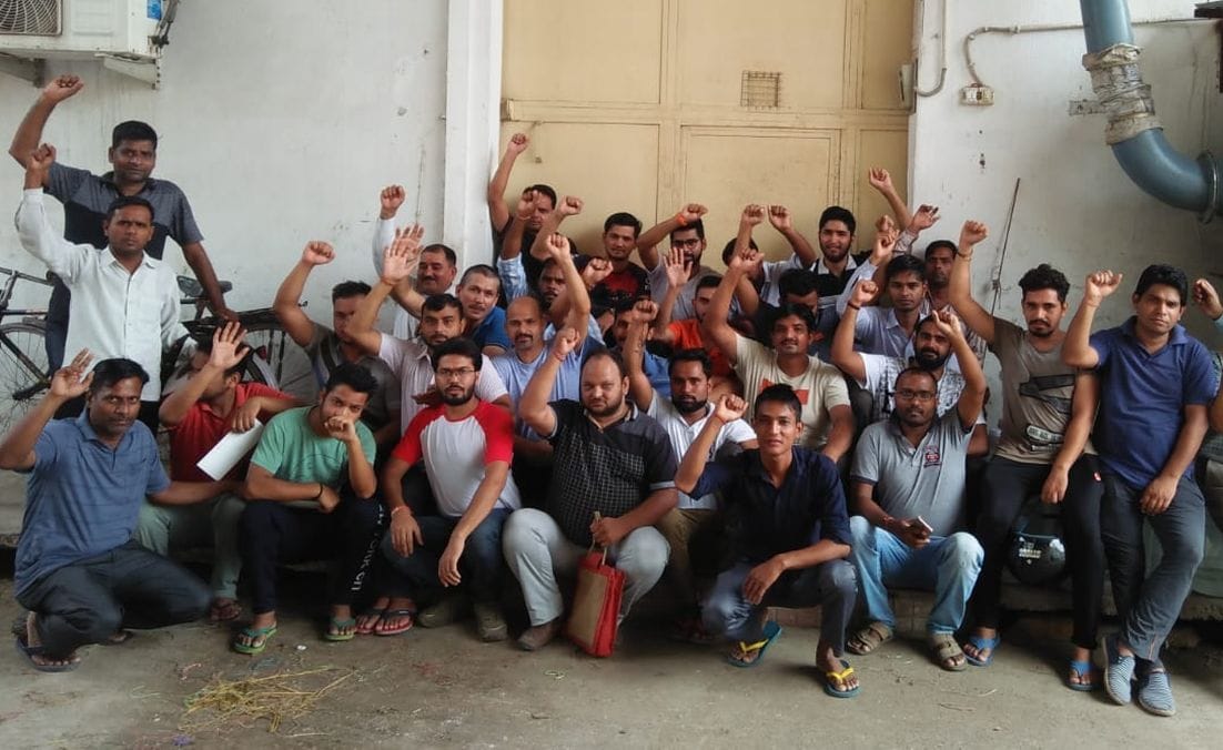 Workers removed from the gold refinery company