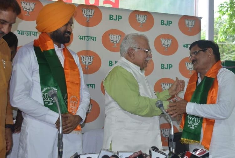 INLD Ratia MLA Ravinder Baliala Joins BJP