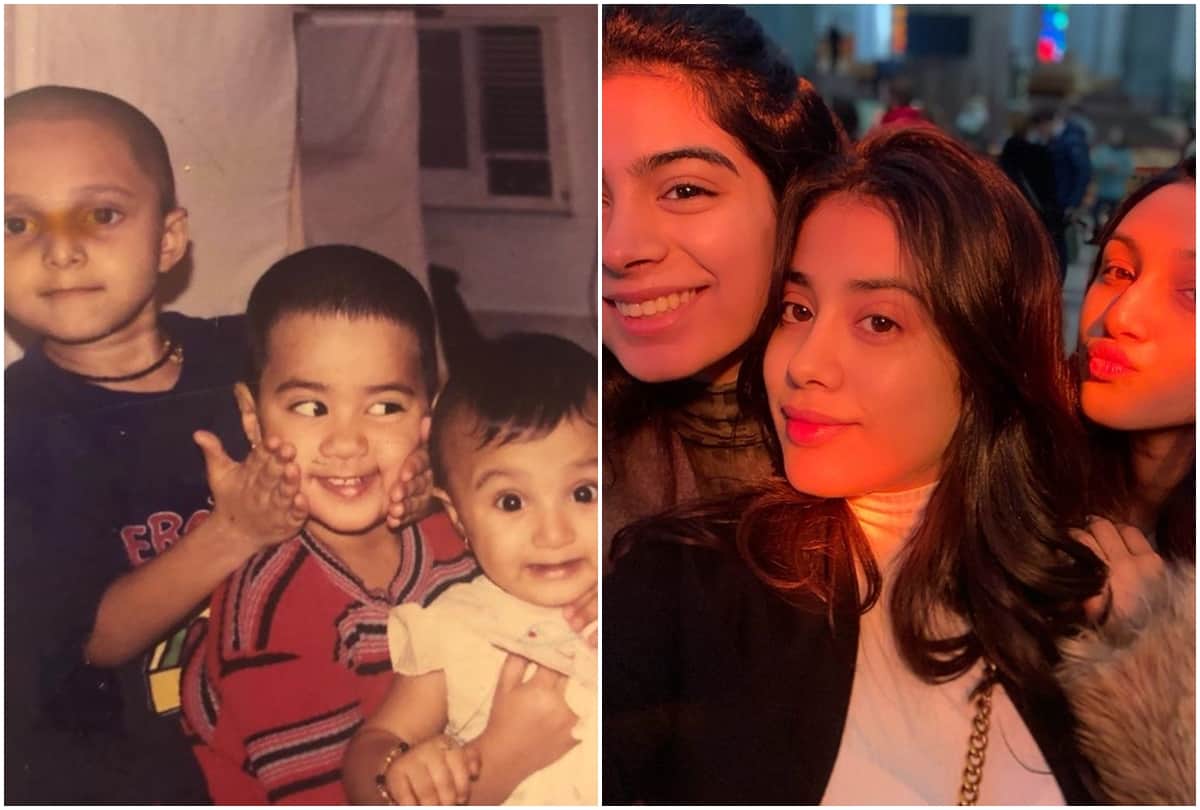 Janhvi Kapoor wished BFF Tanisha Santoshi with several photos that also featured Khushi Kapoor