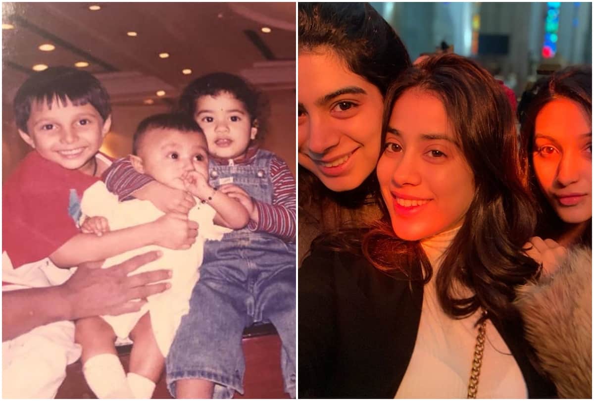 Janhvi Kapoor wished BFF Tanisha Santoshi with several photos that also featured Khushi Kapoor