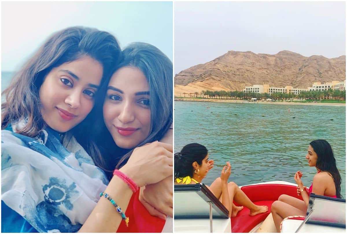 Janhvi Kapoor wished BFF Tanisha Santoshi with several photos that also featured Khushi Kapoor