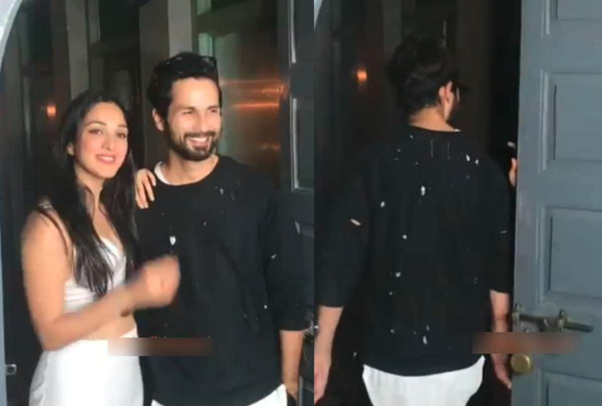 kiara advani and shahid kapoor video viral from her birthday