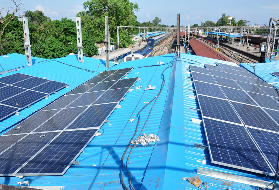 Railway station to shine with solar energy