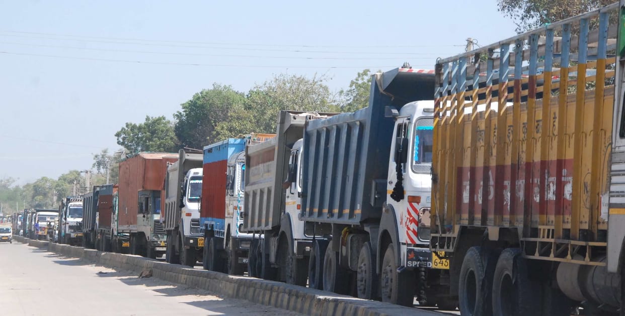 over load dumpar
