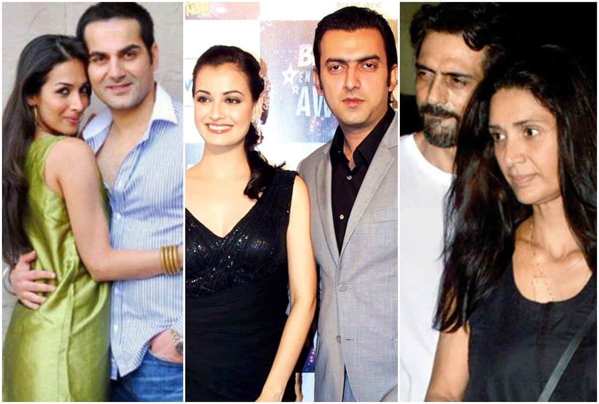Dia Mirza to Malaika Arora 8 celebrity separated