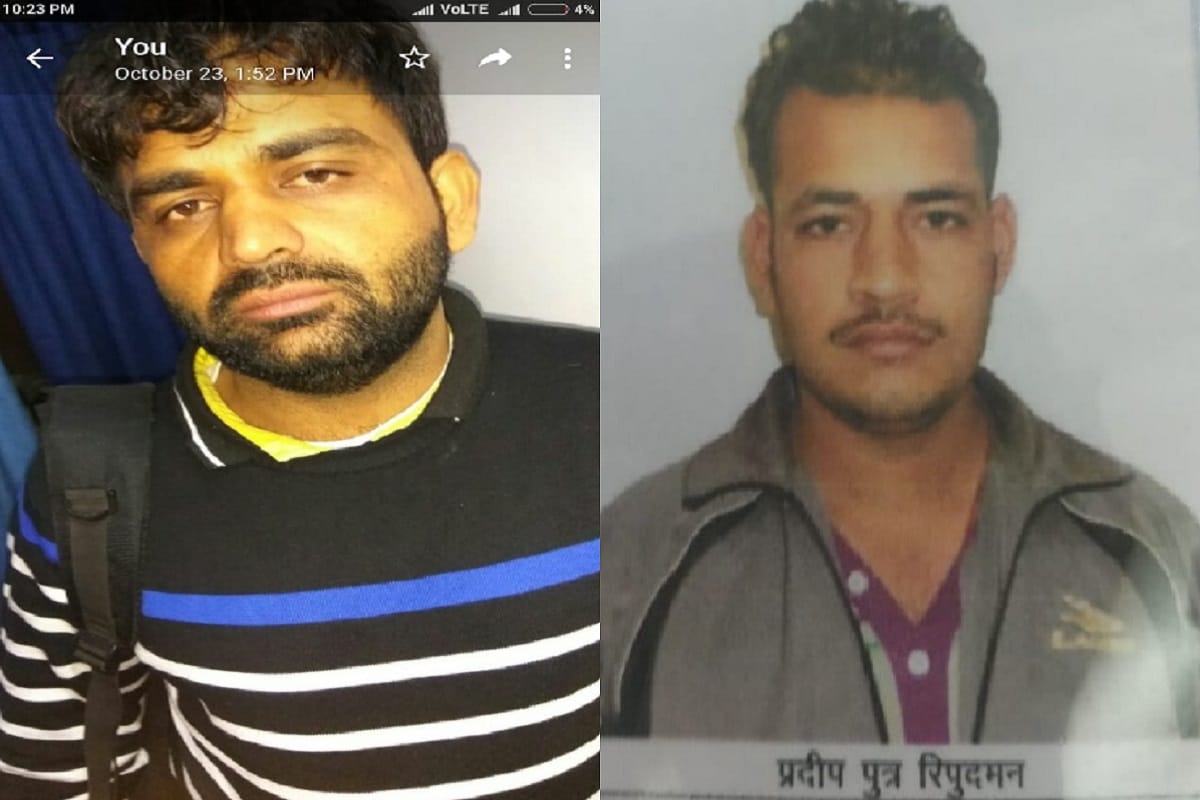 Two criminals of Meerut surrendered in Saharanpur and Ghaziabad