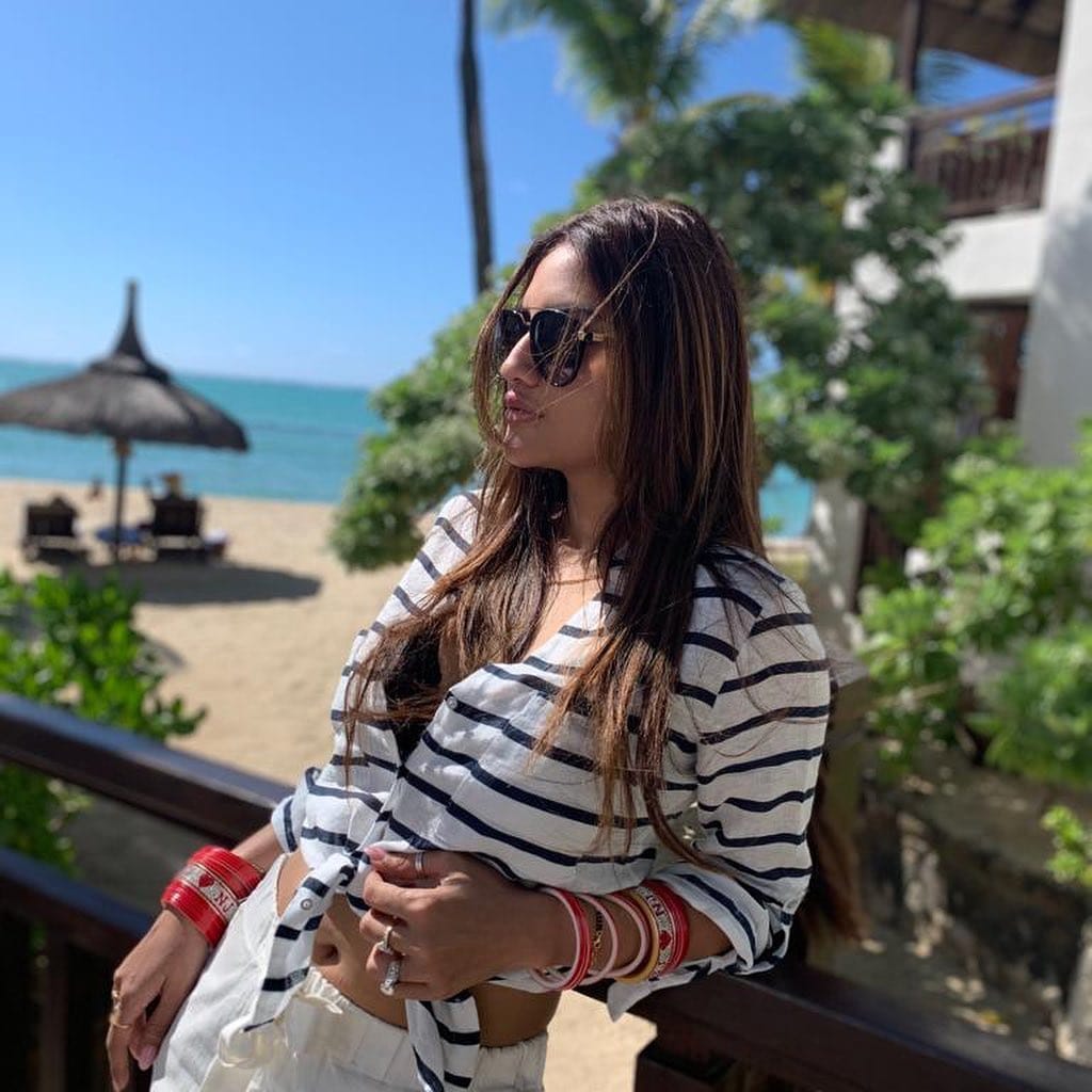 Nusrat Jahan shared her first Honeymoon photo on social media