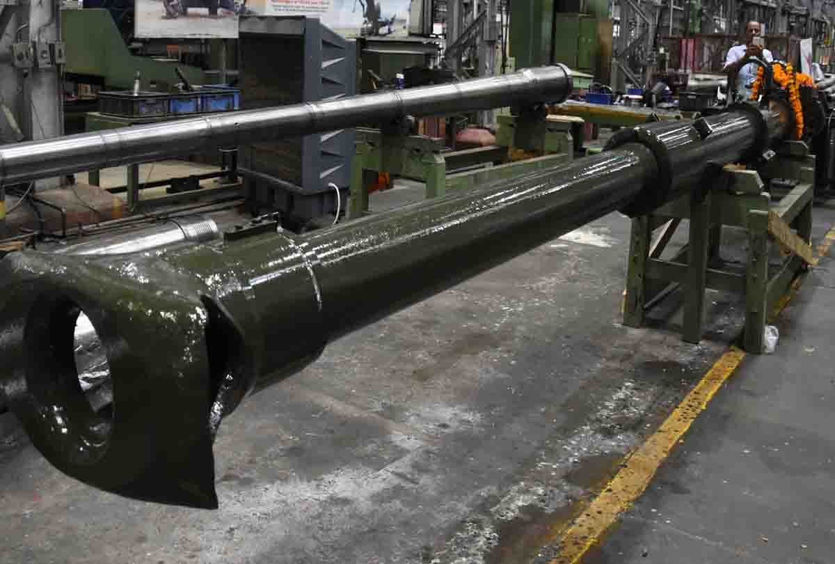 Sharang cannon included in three units of the army, ready for war