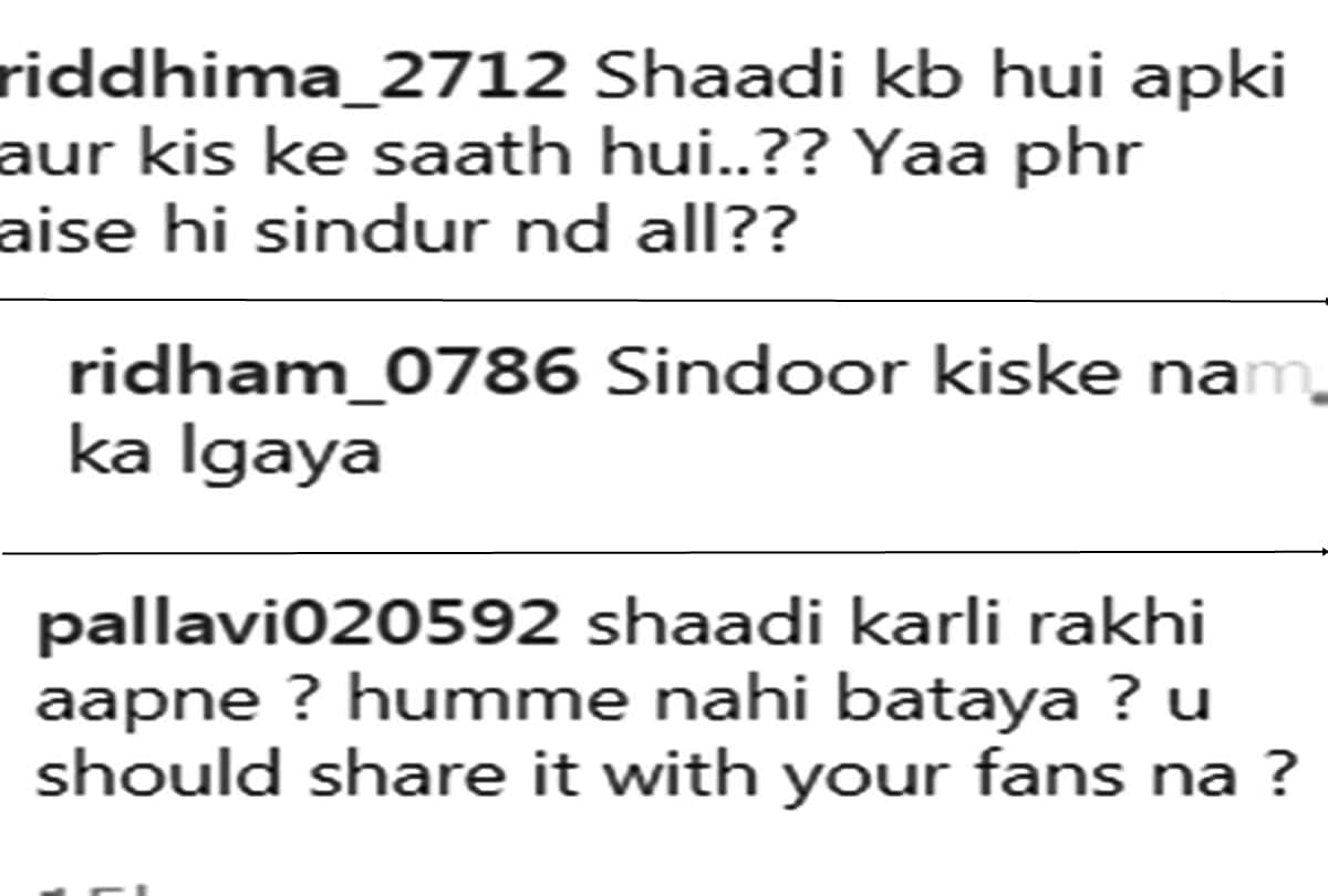 Bollywood News: users reaction on Rakhi Sawant instagram video with mangalsutra and Sindoor