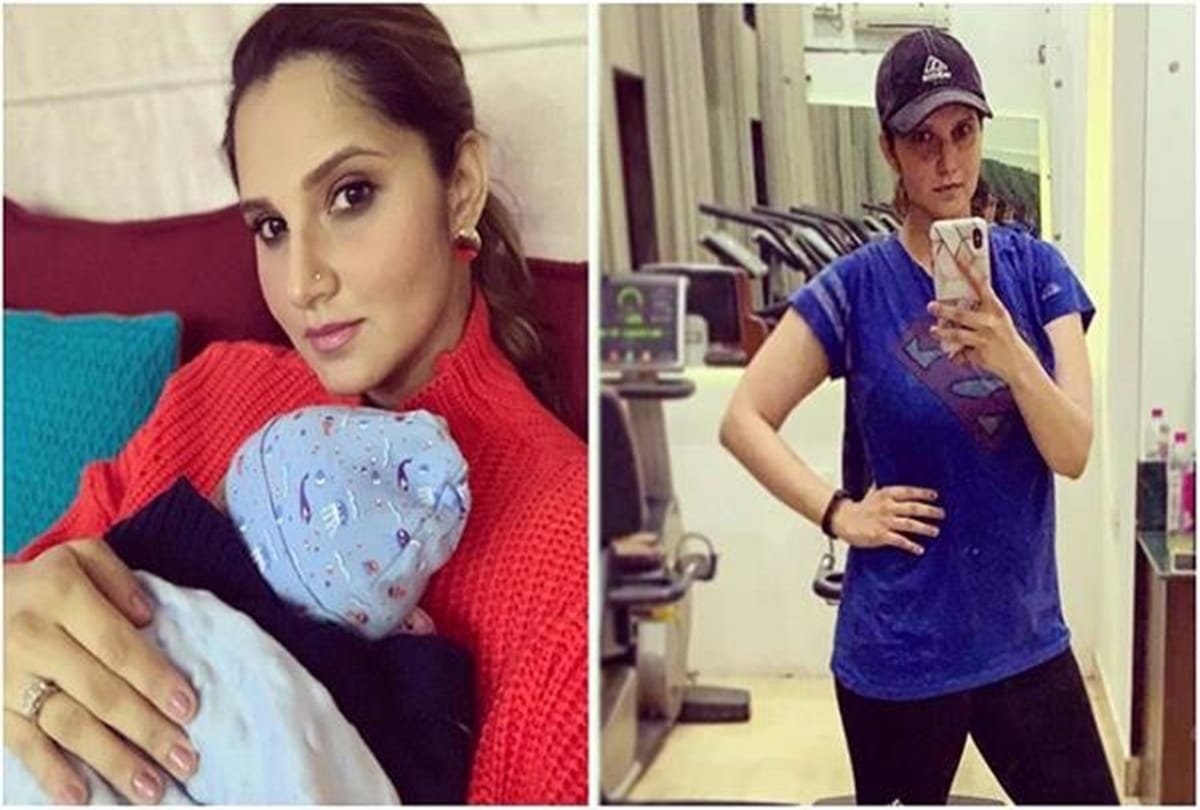 Sania Mirza lost 26 kg weight and working very hard to comeback in Court