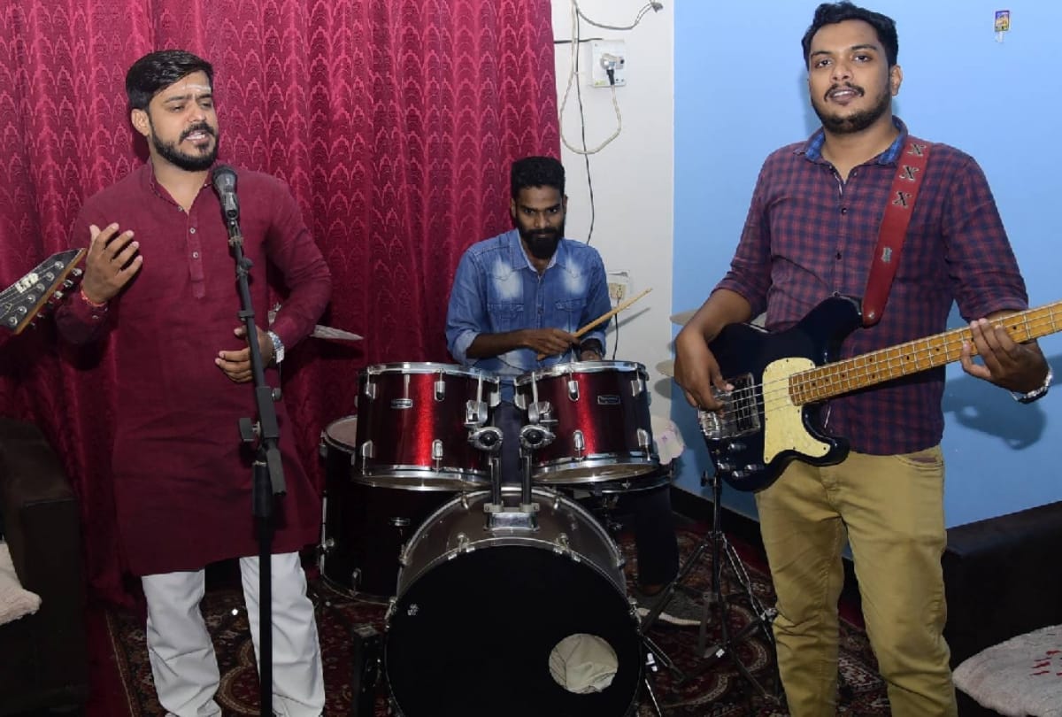 sanskrit rock band is ready for performances in lucknow