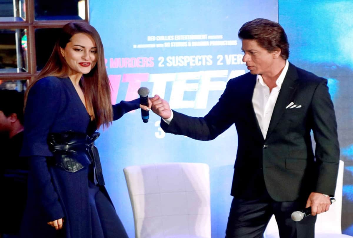 not Salman khan but Sonakshi Sinha founds Shah rukh khan the most chivalrous men