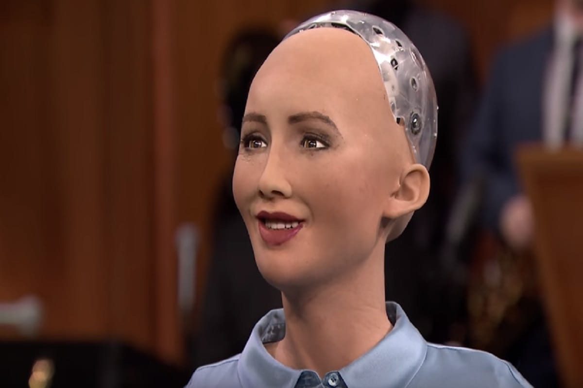 First Humanoid Robot Sophia Visiting Mohali on 29 February