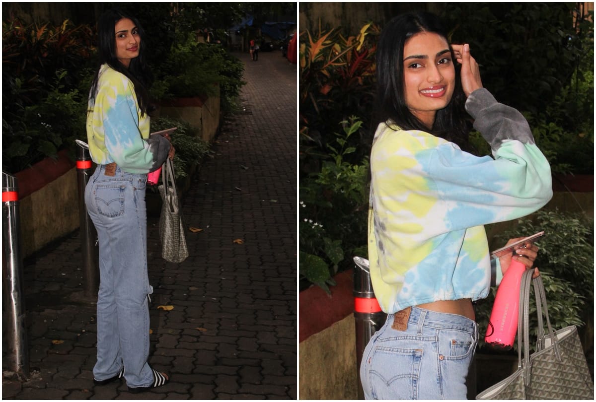 Kl Rahul spotted with his rumored girlfriend Athiya Shetty last night