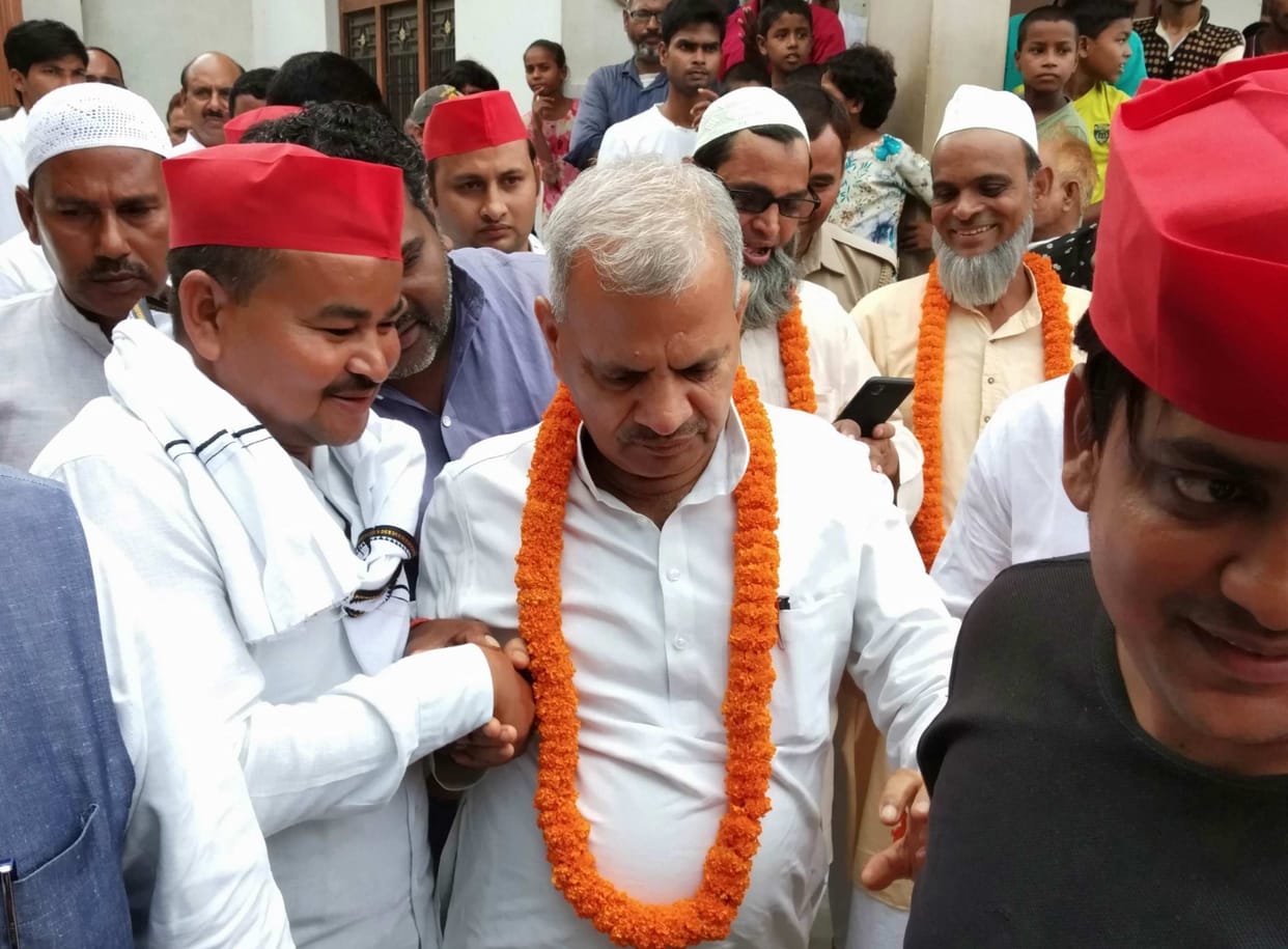 Naresh Uttam reached mubarkpur, didnt meet victims