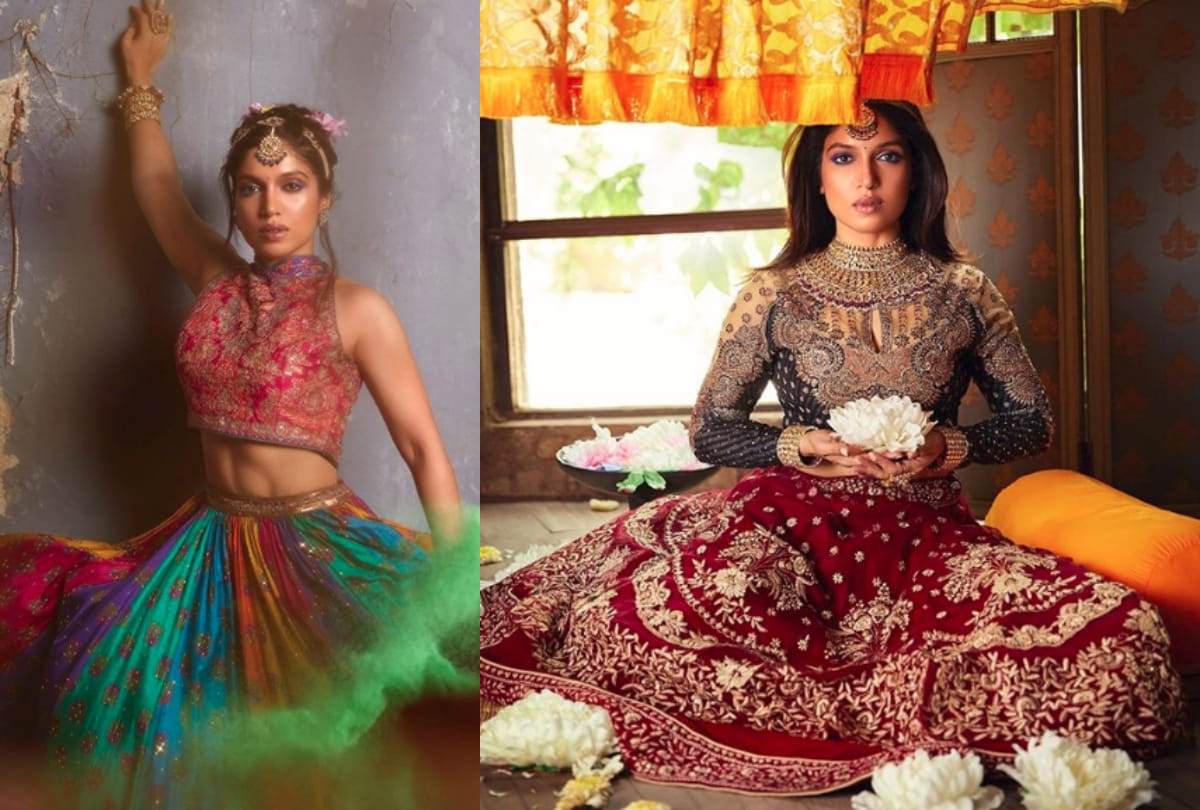 bhumi pednekar new bridal look photoshoot for august femina wedding times is beautiful