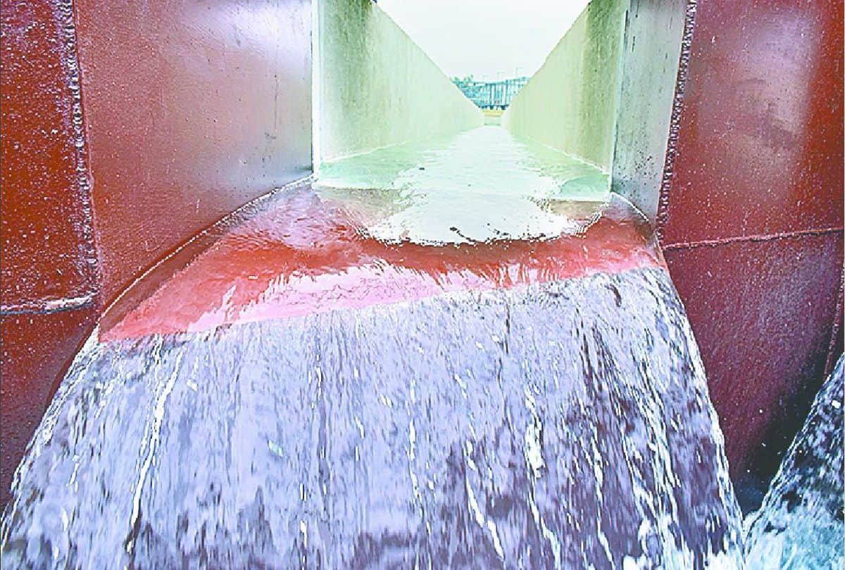 Ganga water supply in Agra