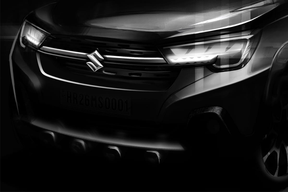 Maruti Suzuki XL6 premium MPV sketch image out ahead of launch in India