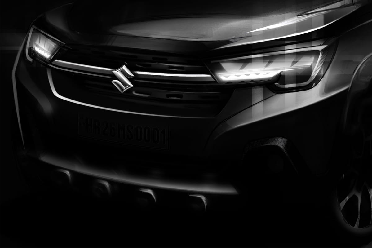 Maruti Suzuki XL6 premium MPV sketch image out ahead of launch in India