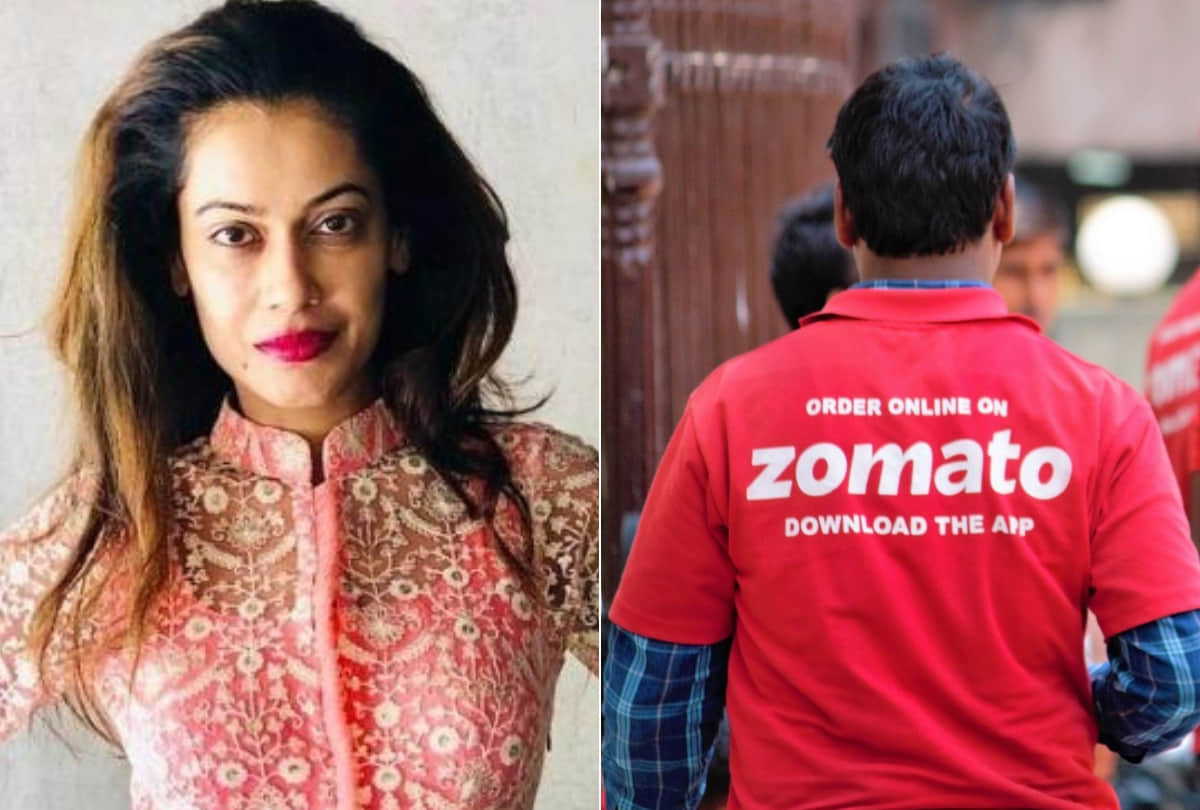 payal rohtagi calls Zomato as Secular outlet and share zomato delivery boy eating food