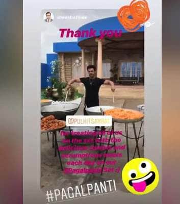 fukrey actor pulkit samrat video viral on social media