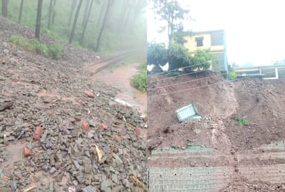 record rainfall in uan after eight year and 186 roads blocked in himachal