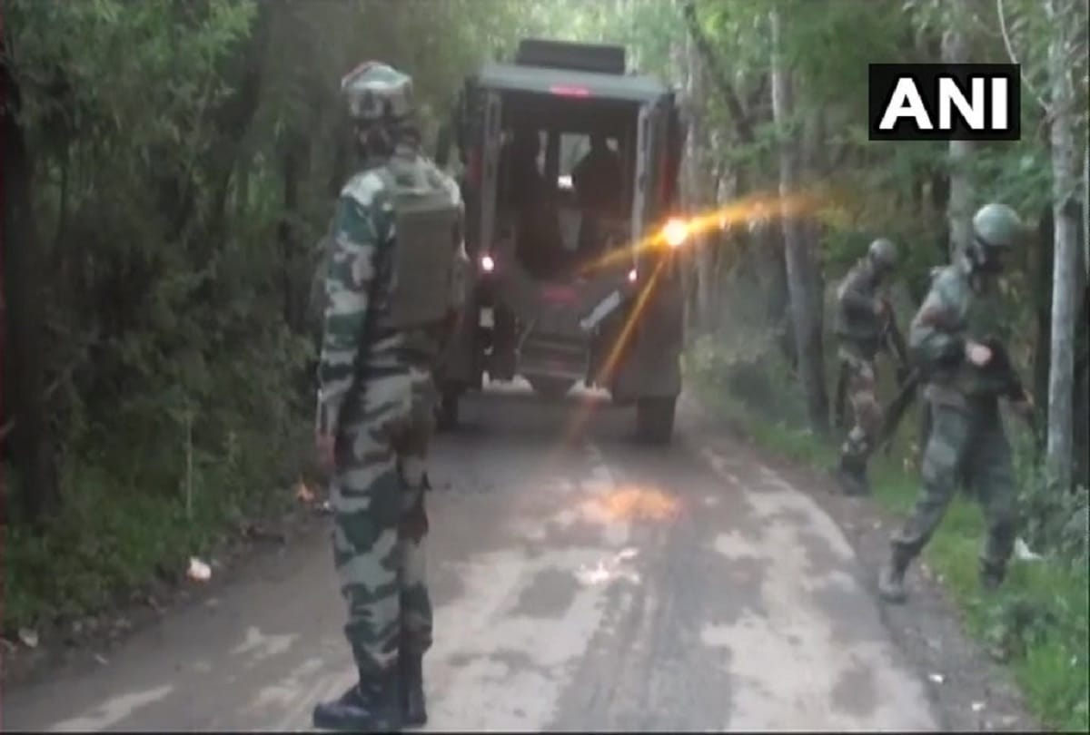Jammu and Kashmir encounter between terrorists and security forces in Shopian