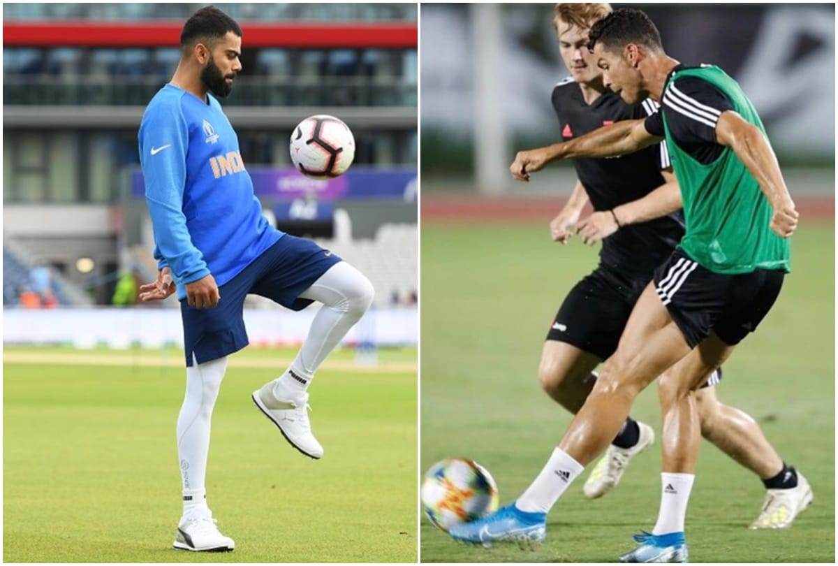 Virat kohli likes christiano ronaldo discipline says better than lionel messi