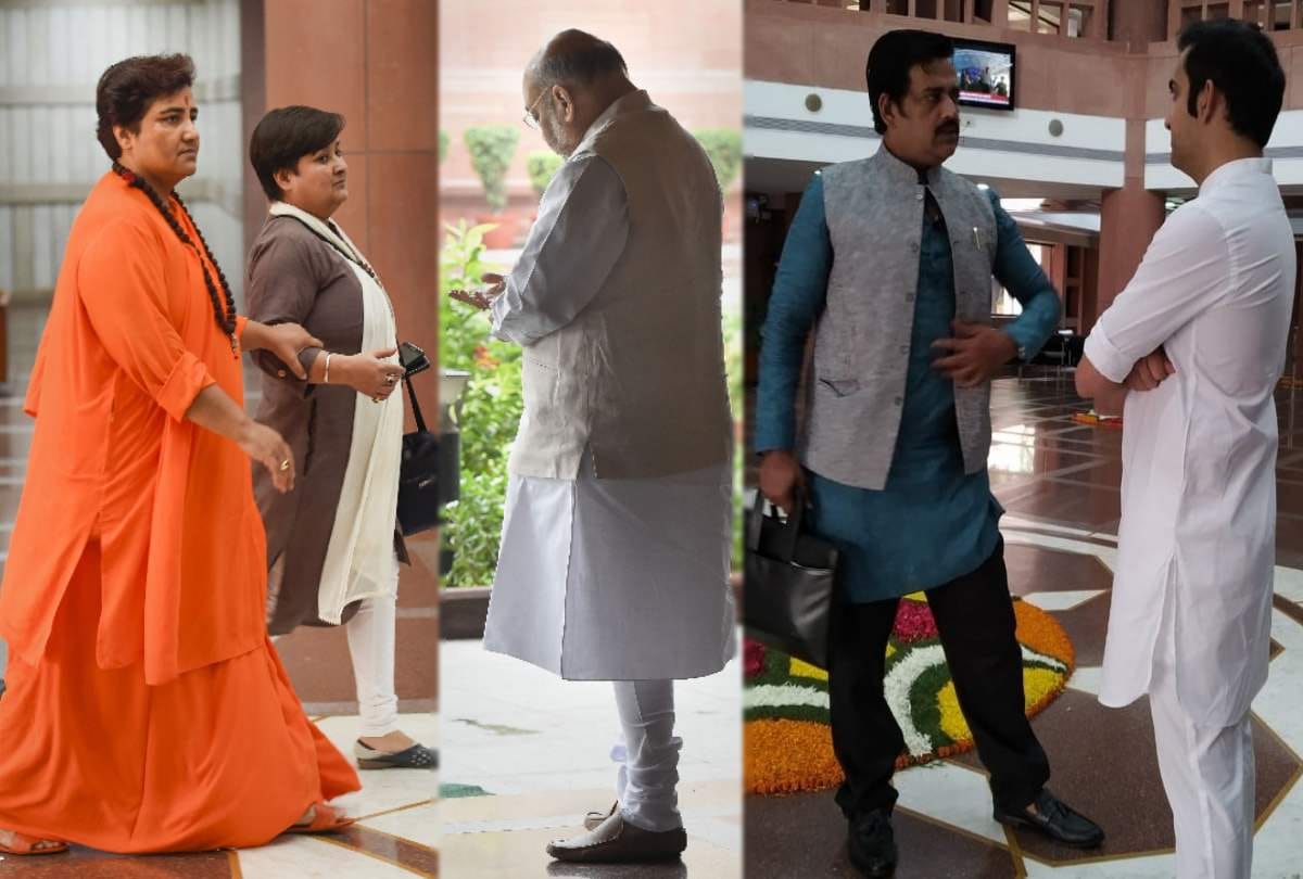 PM Modi other bjp MPs of lok sabha rajya sabha attends 2 day training abhyas varg at parliament