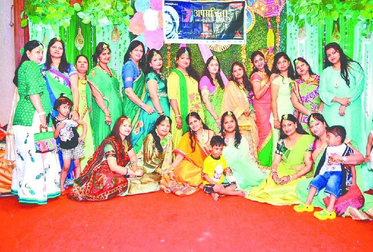 Aparajita 100 Million Smiles Hariyali Teej celebration in Mathura