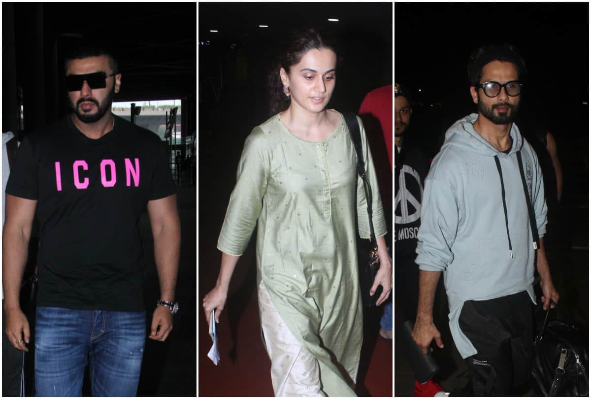 Arjun Kapoor to Shahid Kapoor 4 actors spotted at Mumbai airport