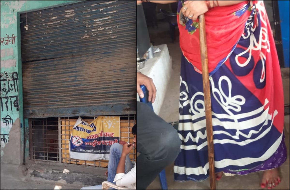 Loot at four places by robbers in azamgarh police did not caught anyone