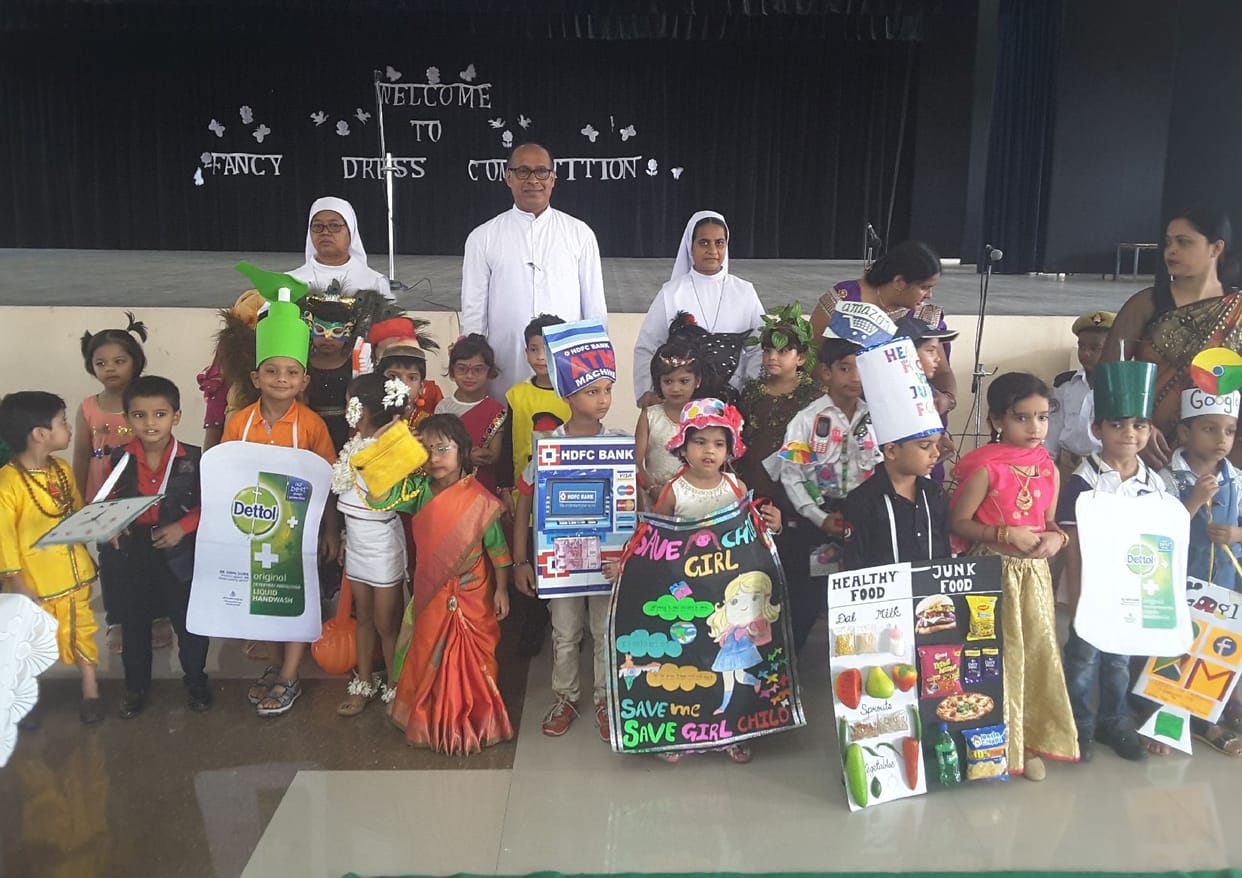 Children display talent in fancy dress competition
