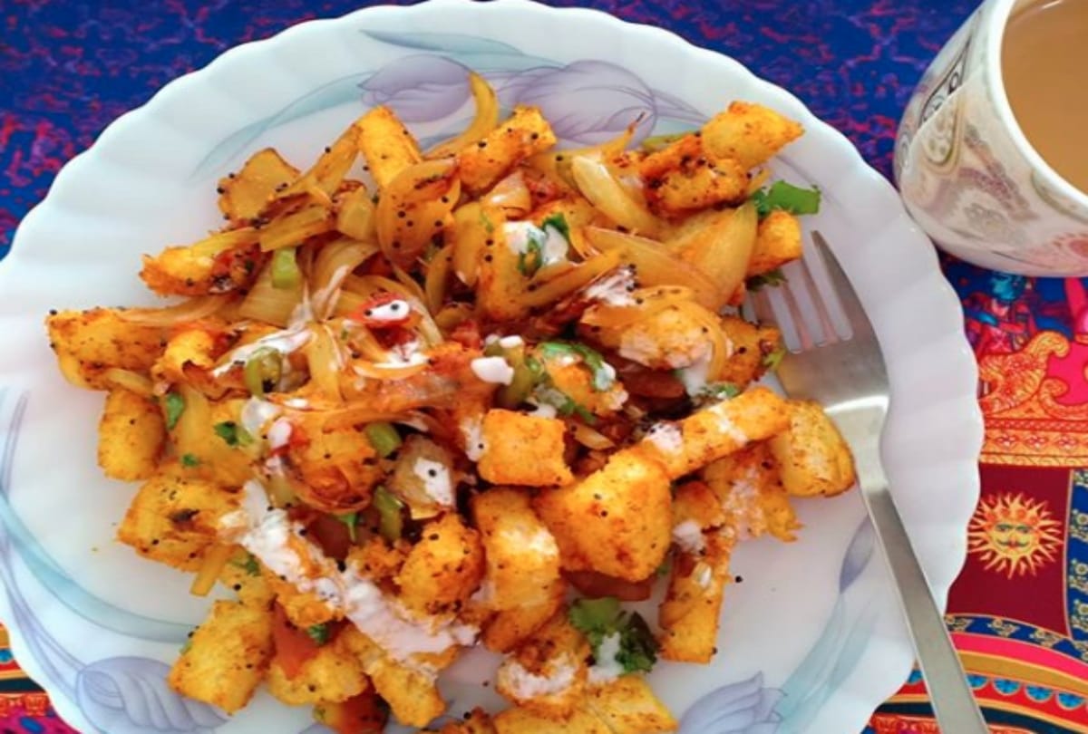 quick and easy breakfast recipe bread upma