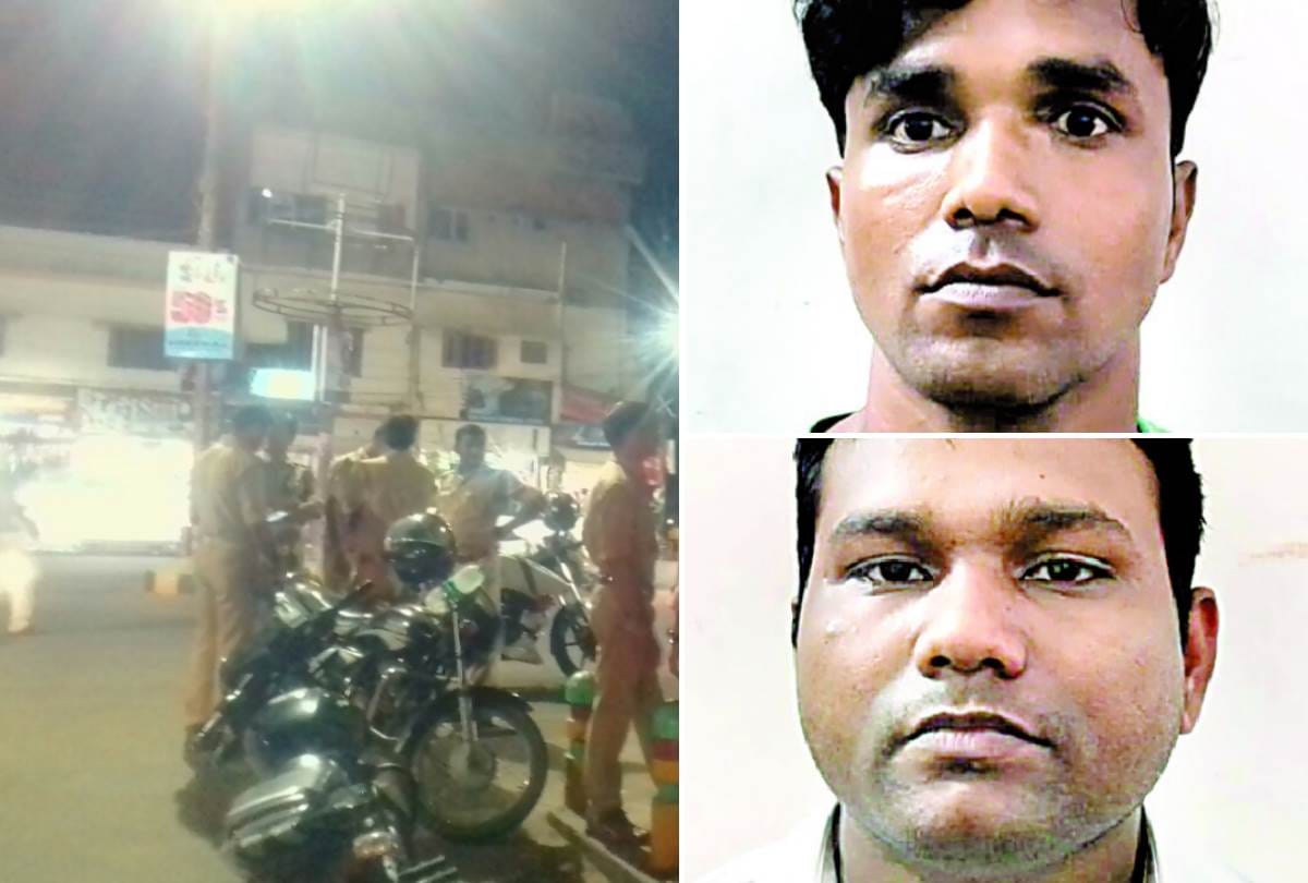 policemen beaten by shopkeepers