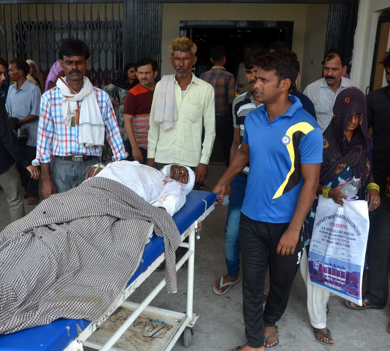 Doctor strike : left patient on his own condition