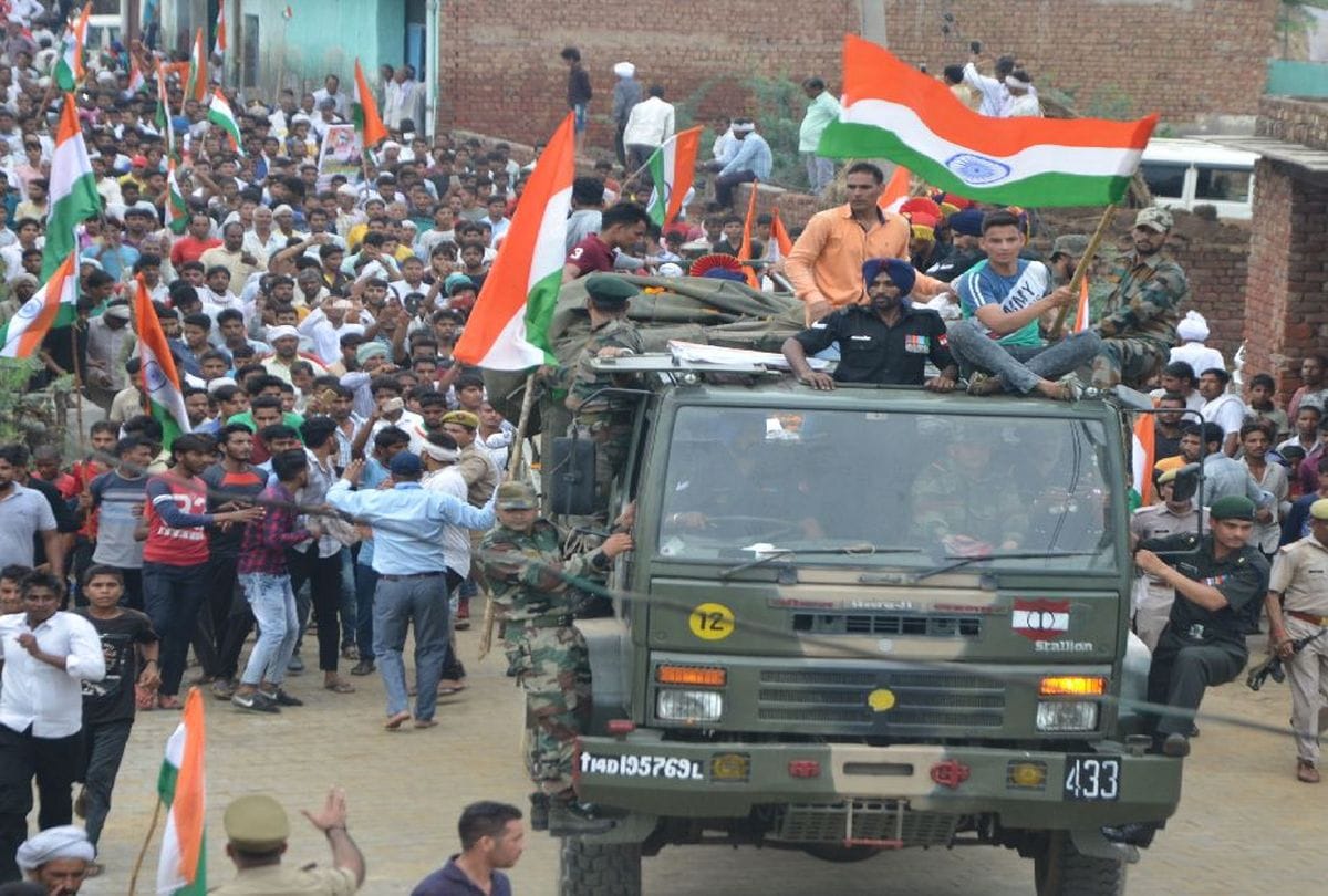 Father proud of son Ramveer's martyrdom in mathura