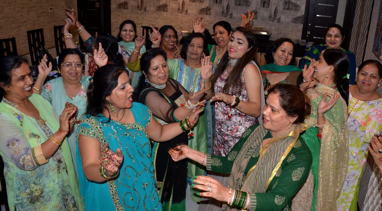 hariyali teej event in karnal