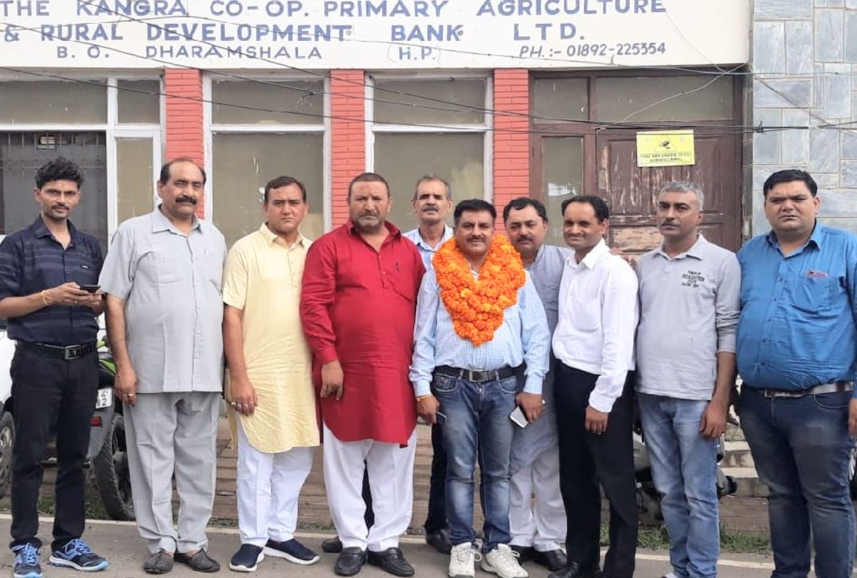 Kamal Nayan becomes Chairman of Kangra Primary Agricultural and Rural Development Bank