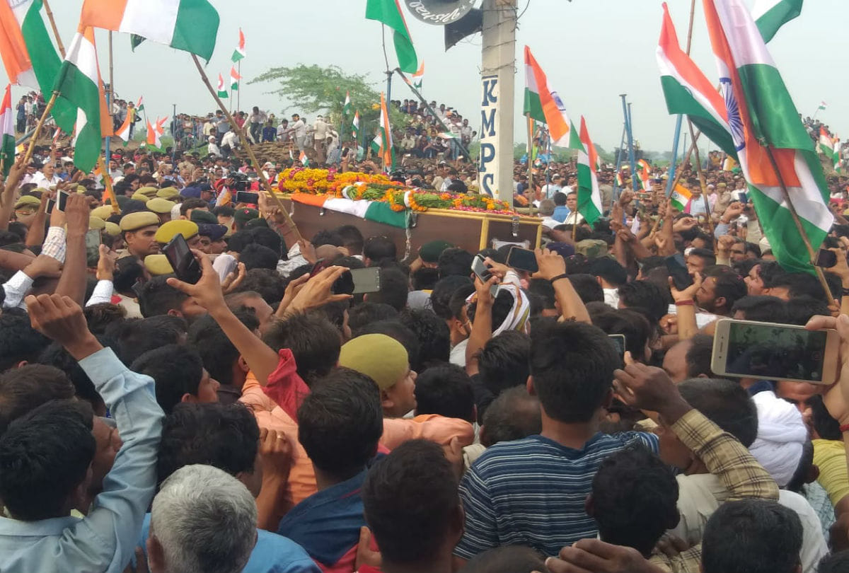 Father proud of son Ramveer's martyrdom in mathura